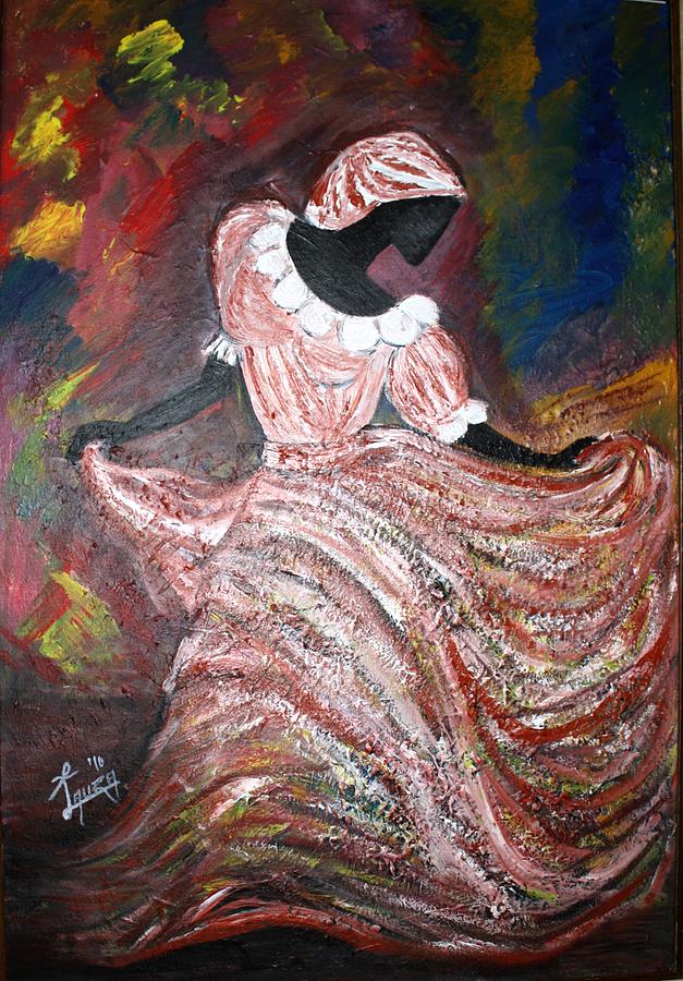 Caribbean Dancer Painting by Laura Fatta