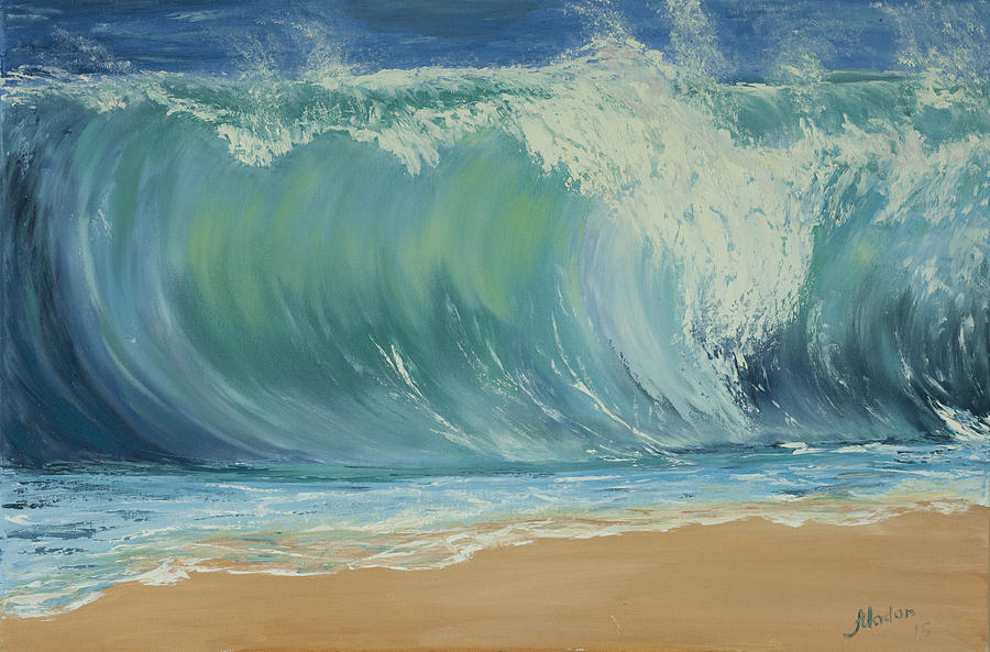 Волна 90. Картина волна. Волна краски. Волна масляными красками. Море красок волны.