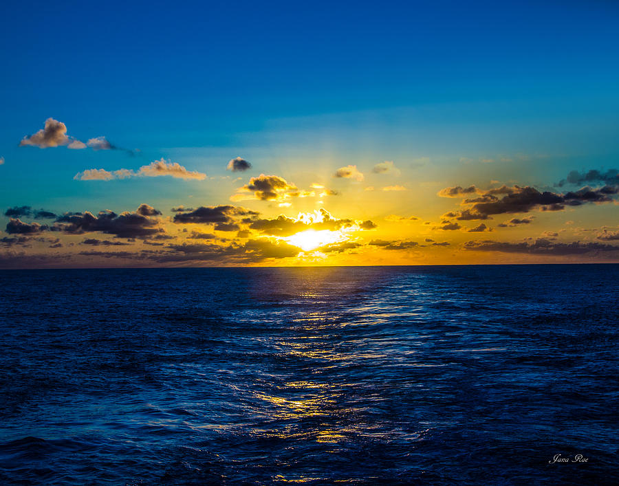 Caribbean Sunrise #12 Photograph by Jana Rosenkranz
