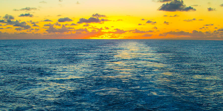 Caribbean Sunrise #5 Photograph by Jana Rosenkranz