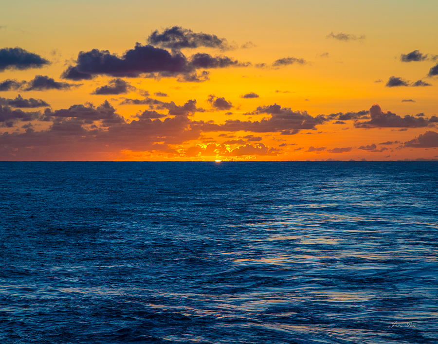 Caribbean Sunrise #6 Photograph by Jana Rosenkranz