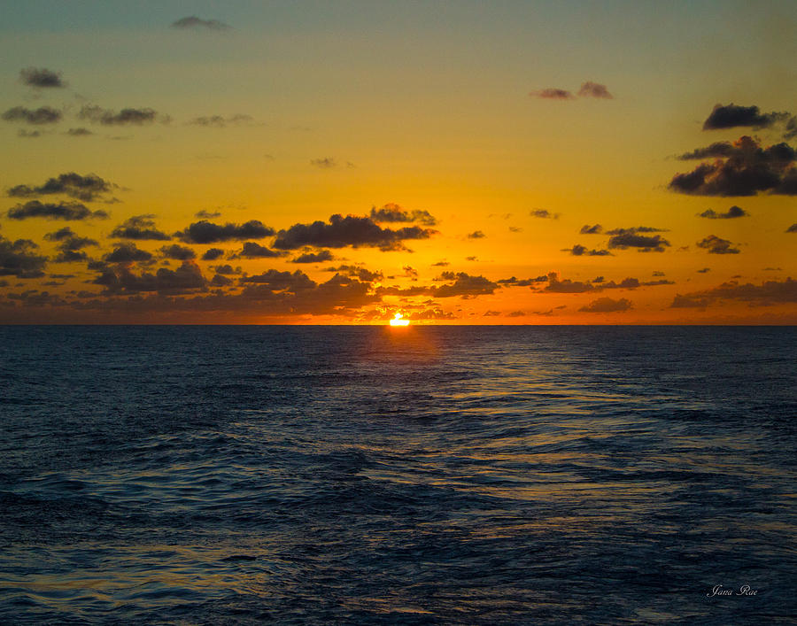 Caribbean Sunrise #9 Photograph by Jana Rosenkranz