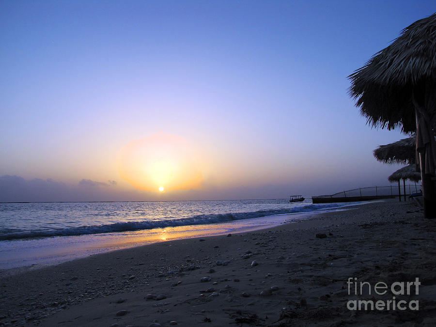 Caribbean Sunrise Photograph by Cedric Hampton