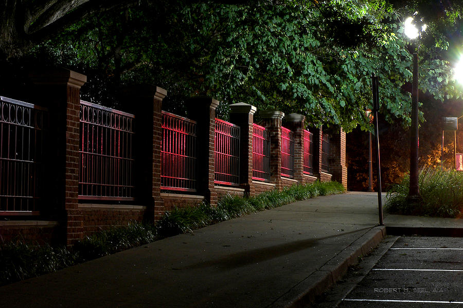 Carillon Fence - Clemson Photograph by Robert M Seel