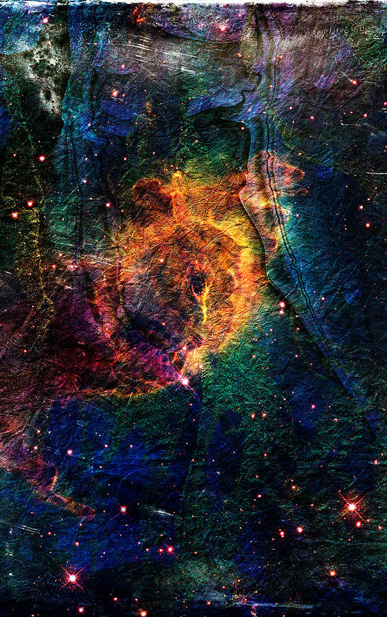 Carina Nebula Digital Art by Andrea Barbieri