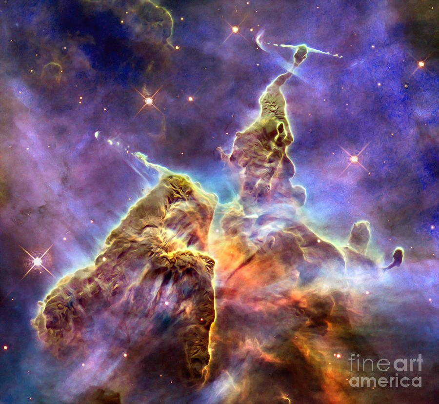 Space Photograph - Carinabula by Jon Neidert