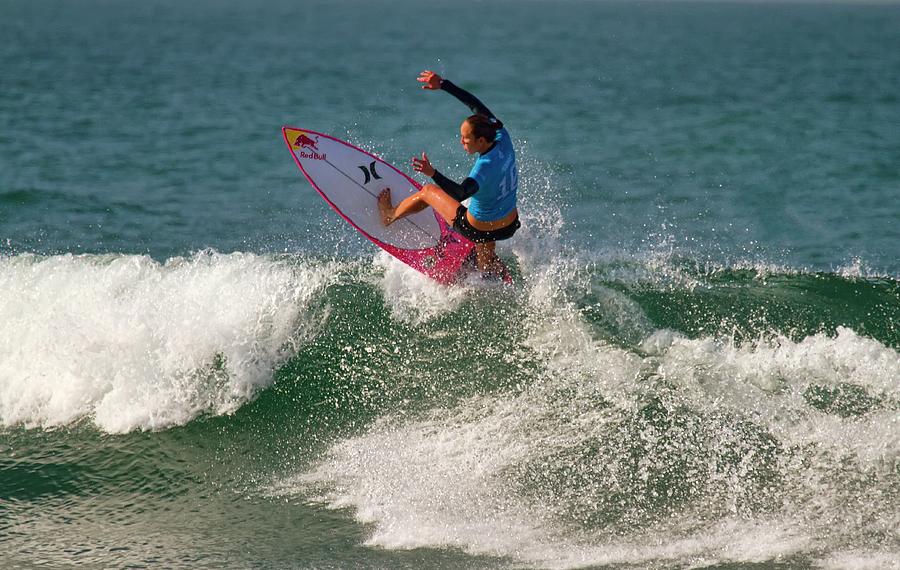 Carissa Moore Surfer Photograph by Waterdancer
