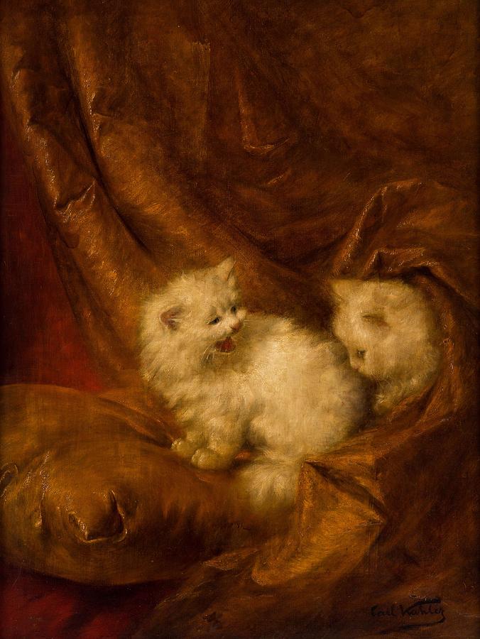 CARL KAHLER AUSTRIAN 1855 1906 Study for My Wife s Lovers, circa 1891