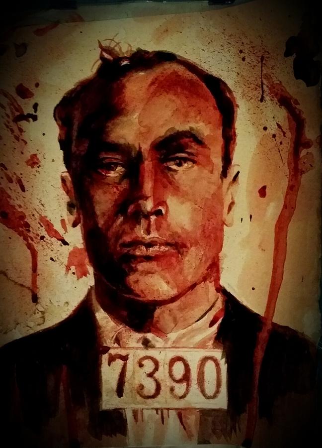 Carl Panzram Painting by Ryan Almighty