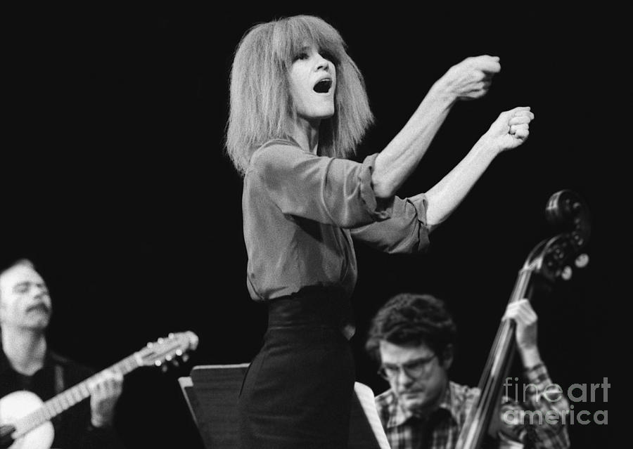 CARLA BLEY Driving the guys Photograph by Philippe Taka