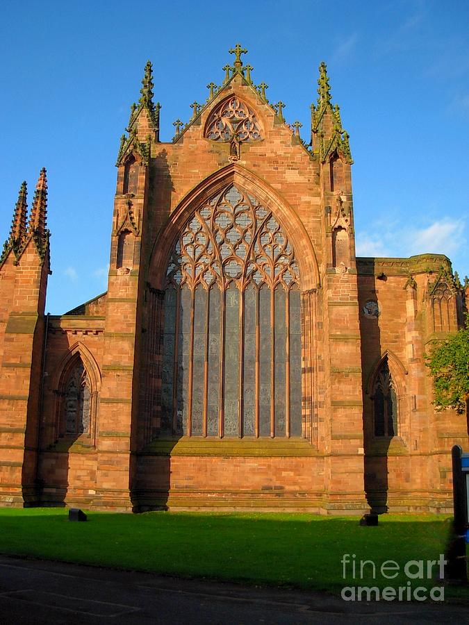 Carlisle Cathedral Window Photograph by Joan-Violet Stretch