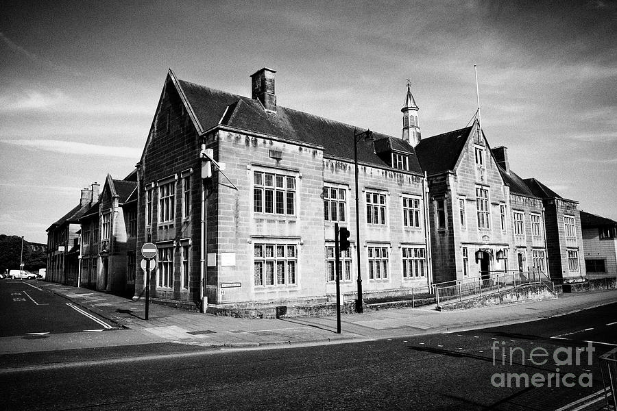 Landmark Photograph - Carlisle Magistrates Court in the old police station rickergate Cumbria England UK by Joe Fox