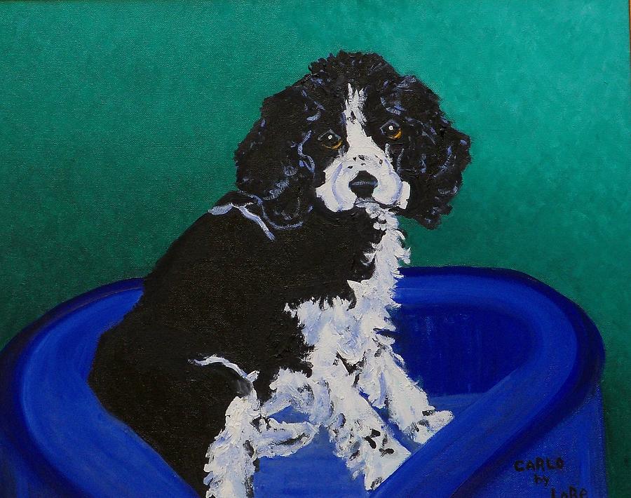 Cocker Spaniel Painting - Carlo by Lore Rossi