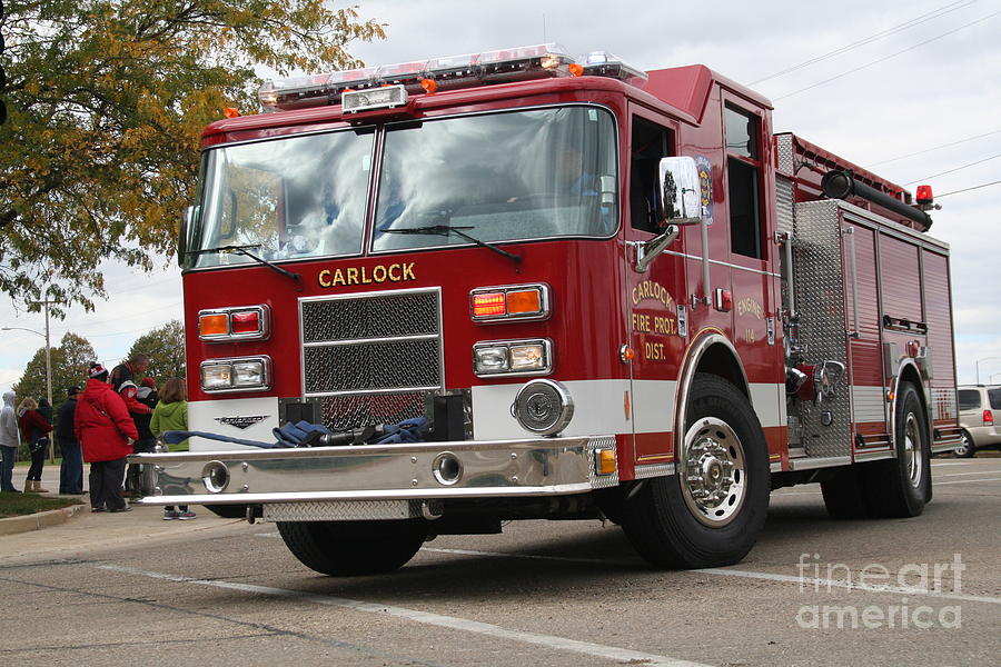 Truck Photograph - Carlock FPD by Roger Look