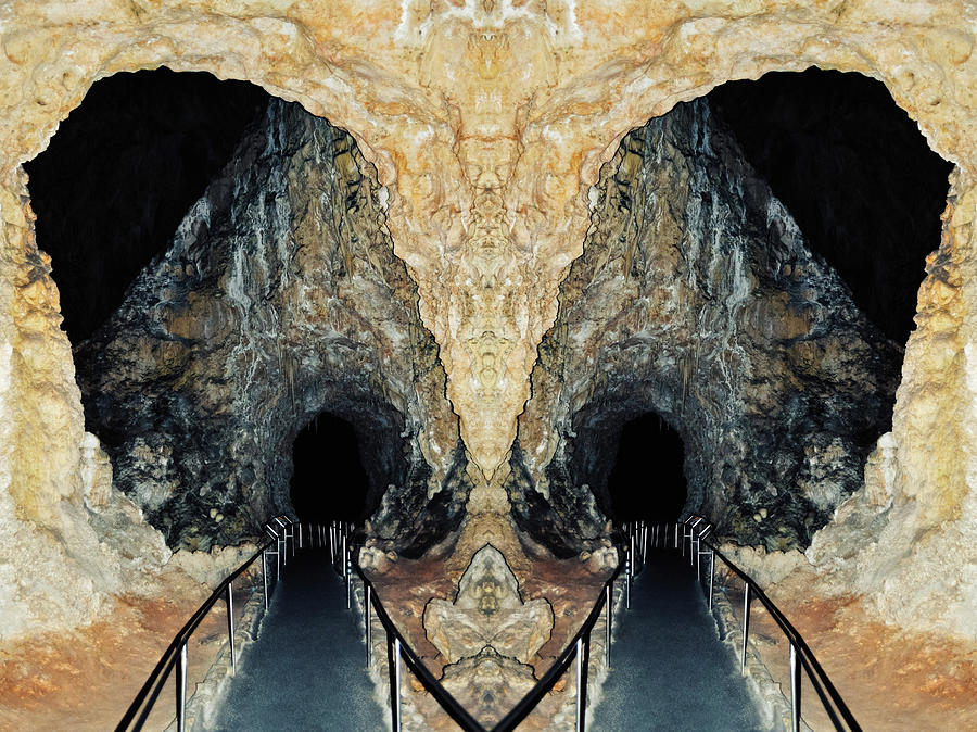 Carlsbad Caverns New Mexico Mirror Photograph by Kyle Hanson