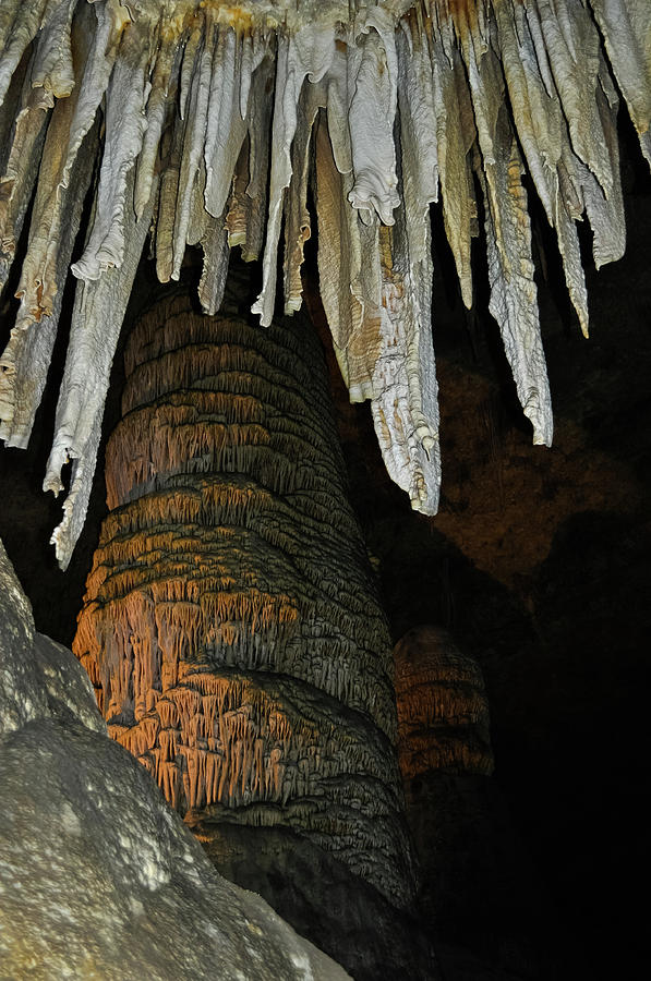 Carlsbad Caverns Stalactites Photograph by Kyle Hanson