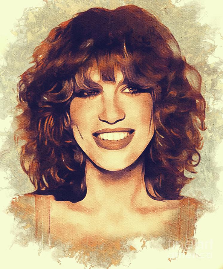Music Painting - Carly Simon, Music Legend by Esoterica Art Agency
