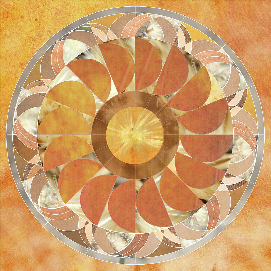 Carmel Mandala Digital Art by Terry Davis