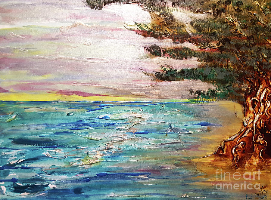 Carmel by the Sea Painting by Cheryle Gannaway