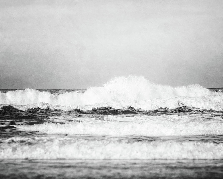 Black And White Photograph - Carmel by the Sea in Black and White by Lisa R