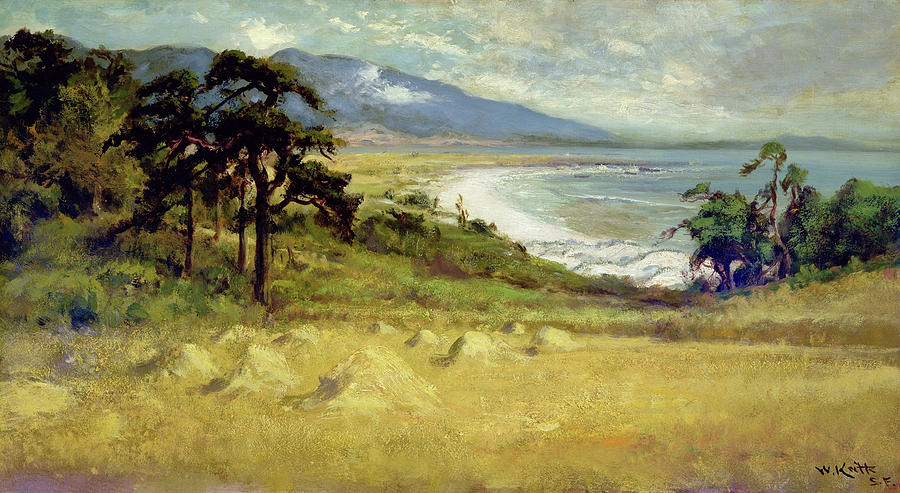 Carmel by the Sea Painting by William Keith