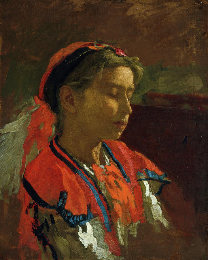 Thomas Cowperthwait Eakins Painting - Carmelita Requena by Thomas Eakins