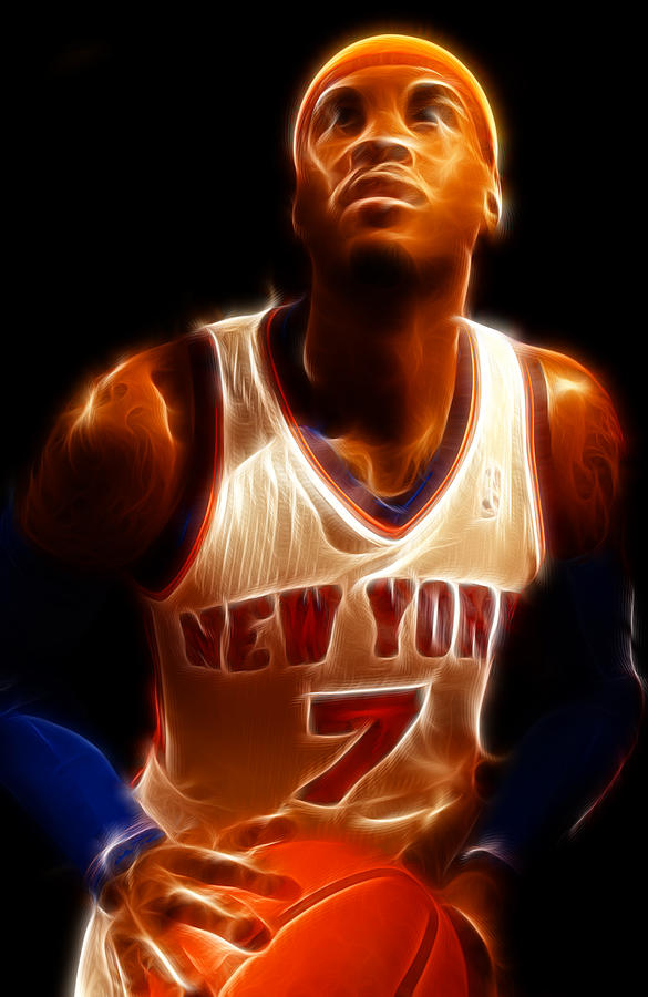 Carmelo Anthony New York Knicks Basketball iPhone 11 Wallpapers in 2023