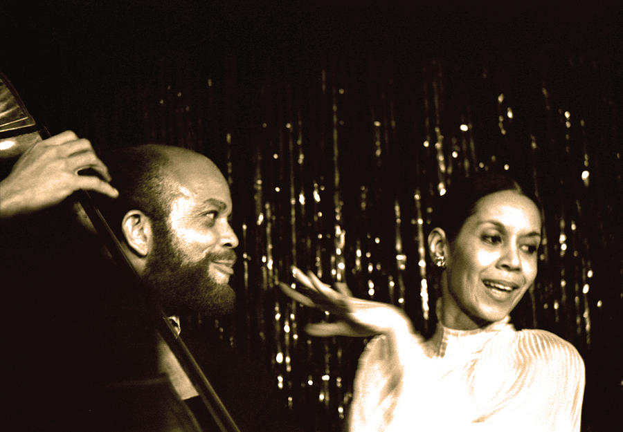 Carmen De Lavallade with Willie Ruff Photograph by Nancy Clendaniel