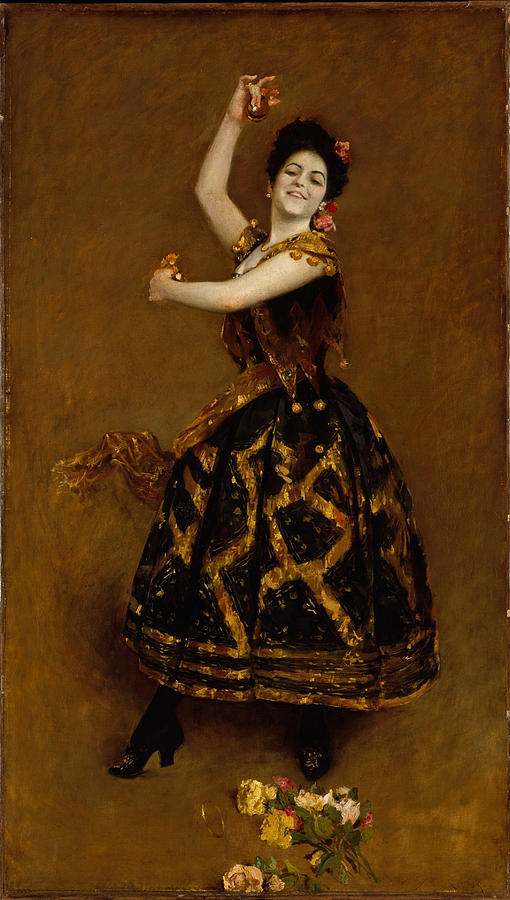 Carmencita Painting by William Merritt Chase