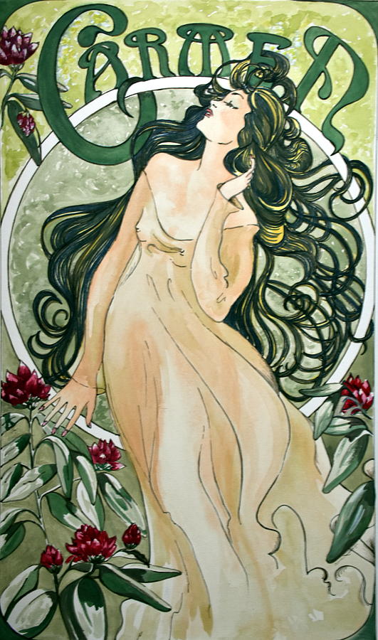 Carmen Painting by Susan Moore