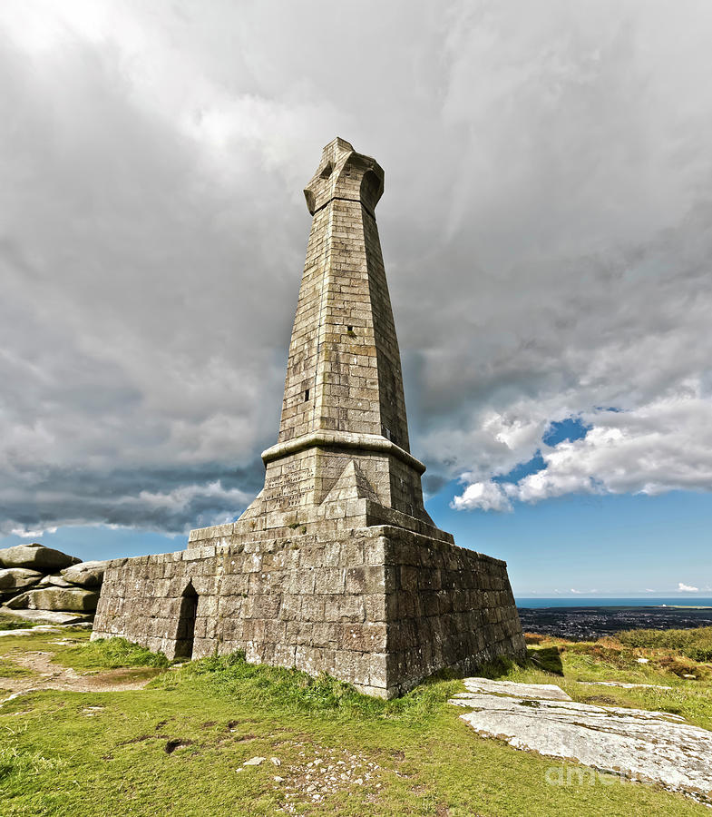 Carn Brea Monument Cornwall Photograph by Terri Waters
