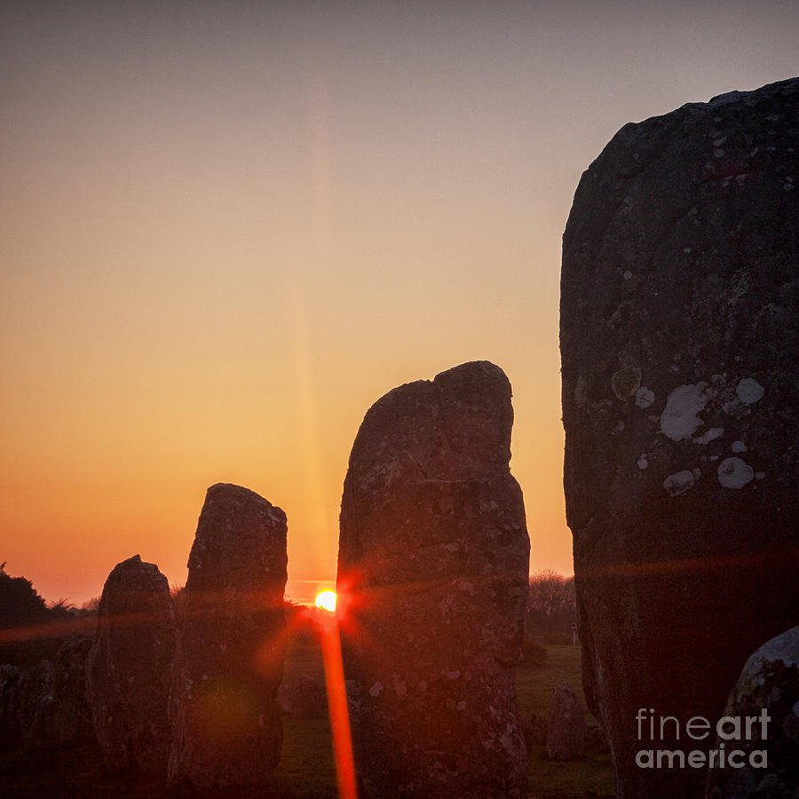 Carnac Sunrise Photograph by Colin and Linda McKie
