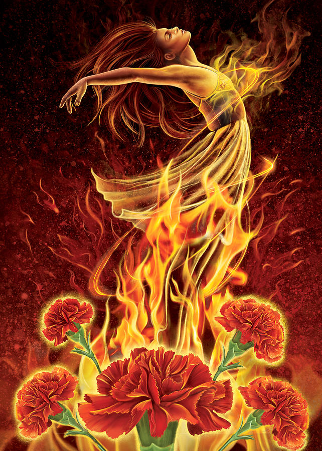 Carnation - Rebirth by Anne Wertheim Carnation - Rebirth by Anne Wertheim