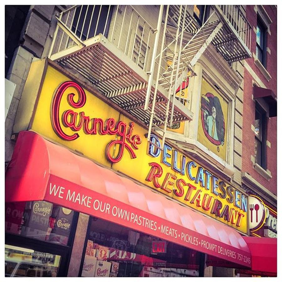 New York City Photograph - Carnegie Deli Temporarily Closed by Alexis Fleisig