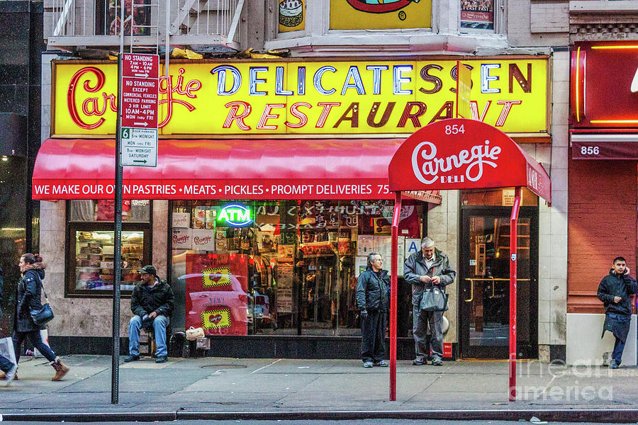 Carnegie Deli Photograph by Thomas Marchessault
