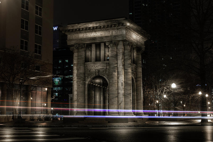 Carnegie Monument Photograph by Kenny Thomas