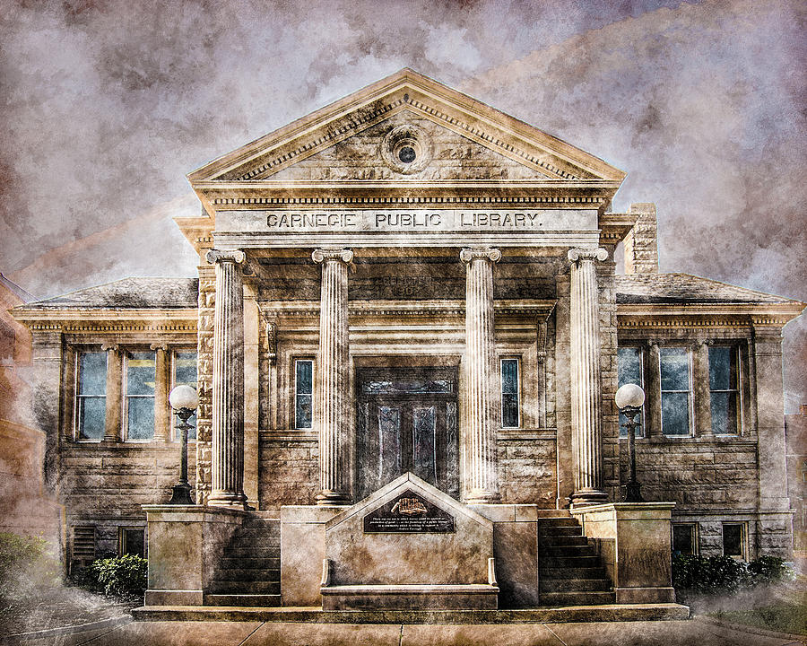 Carnegie Public Library Photograph by Michael Arend