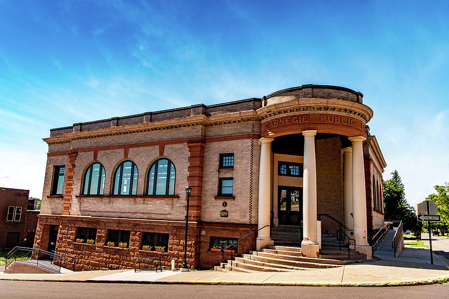 Carnegie Public Library Photograph by Paul LeSage