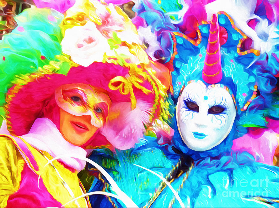 Carnevale Two Painting by Jack Torcello