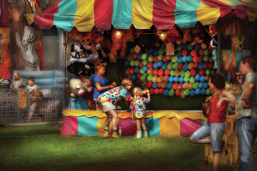 Carnival - At The Country Fair Photograph by Mike Savad