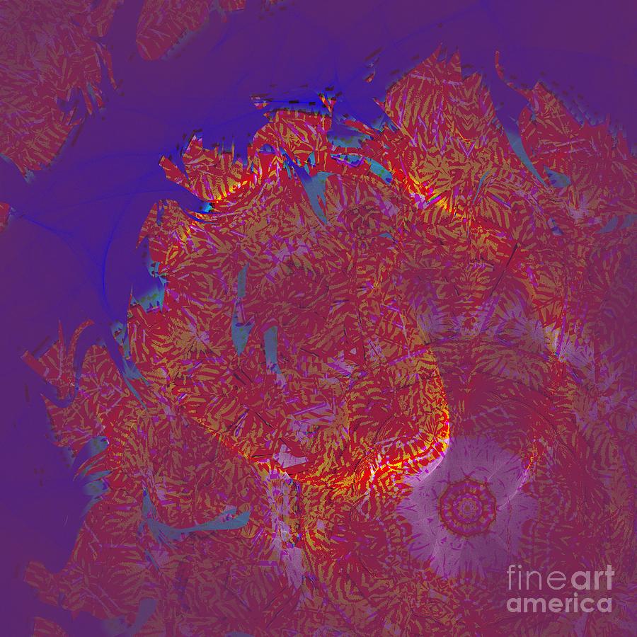 Carnival Abstract 10 Digital Art by Mary Machare