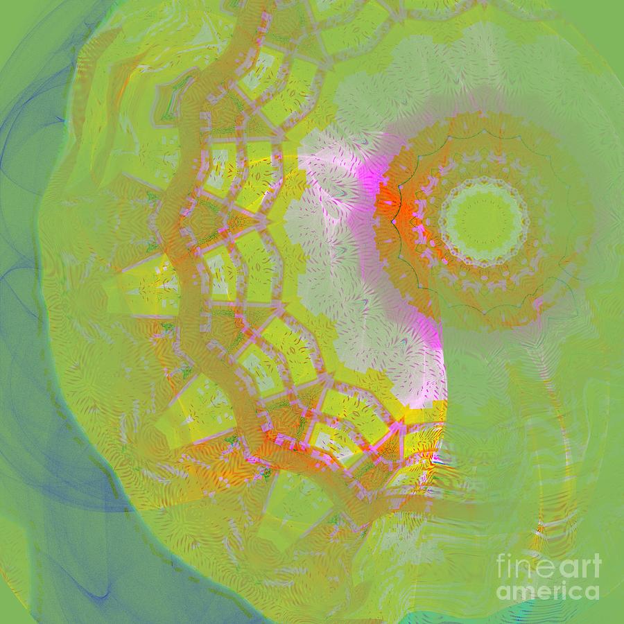 Carnival Abstract 12 Digital Art by Mary Machare