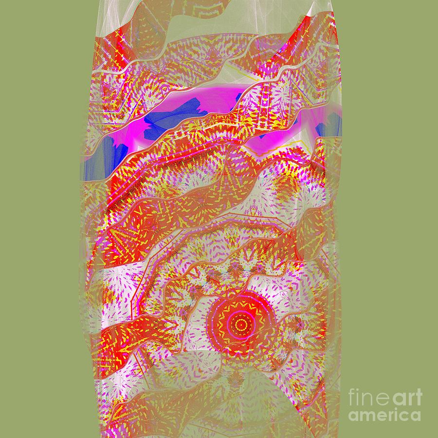Carnival Abstract 2 Digital Art by Mary Machare