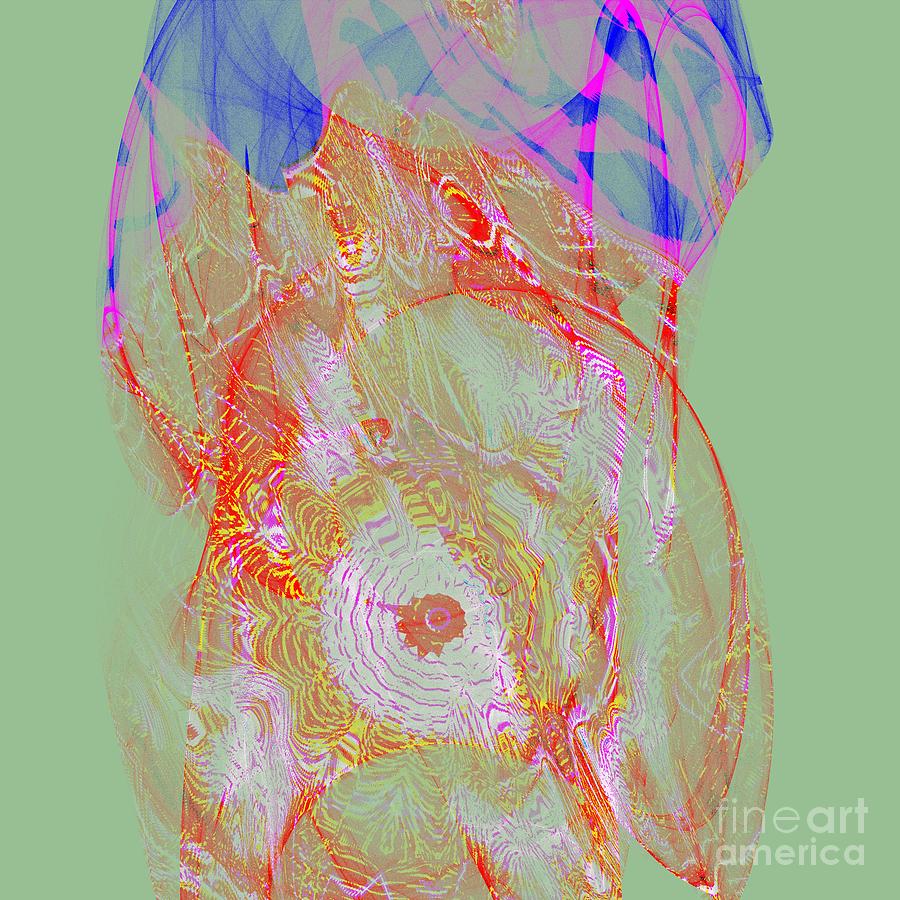 Carnival Abstract 6 Digital Art by Mary Machare