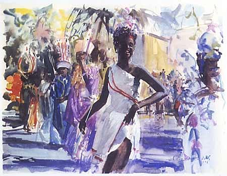 Carnival Painting - Carnival by Charles Hawes
