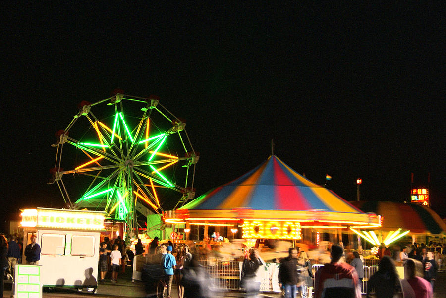 Carnival Lights Photograph by Margie Avellino