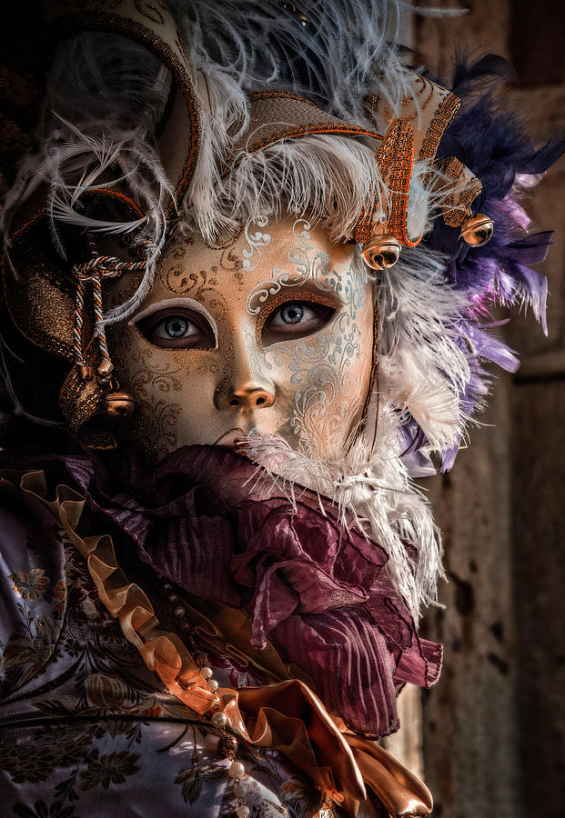 Carnival mask 8 Photograph by Livio Ferrari