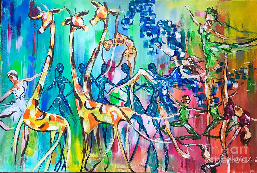 Carnival of the Animals Painting by Lisa Owen