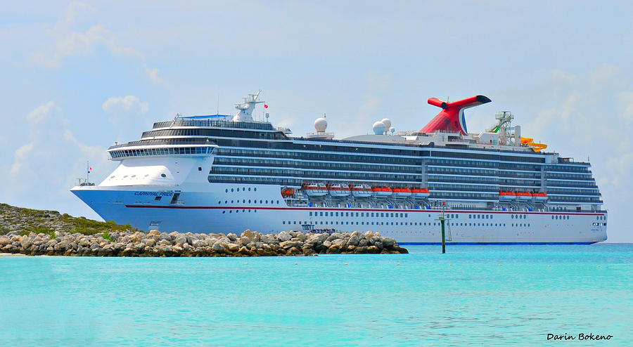 Carnival Pride Half Moon Cay Photograph by Darin Bokeno | Fine Art America