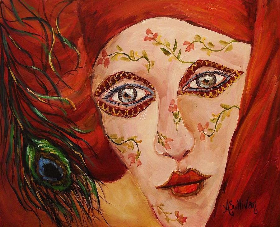 Carnival Princess Painting by Angela Sullivan | Fine Art America